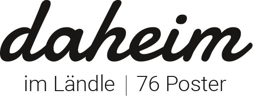 Logo daheim im Ländle 76 Poster